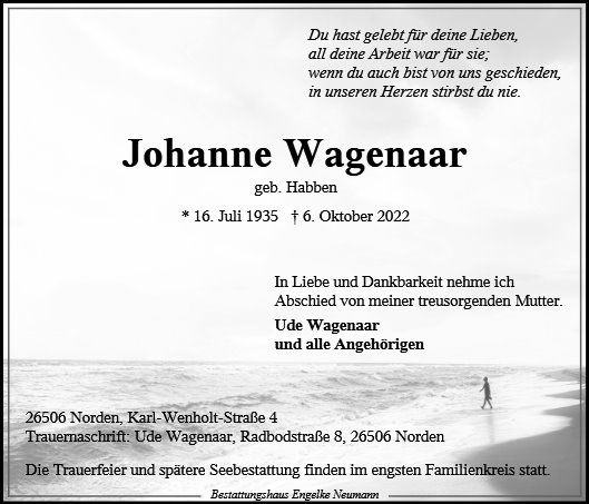 Johanne Wagenaar