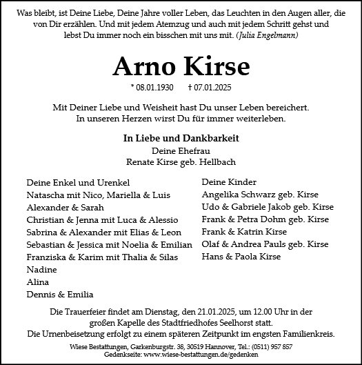 Arno Kirse