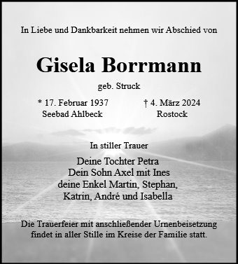 Gisela Borrmann