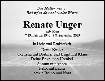 Renate Unger