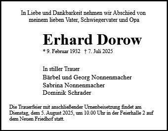 Erhard Dorow