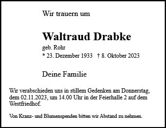 Waltraud Drabke