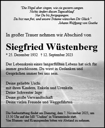 Siegfried Wüstenberg
