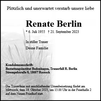 Renate Berlin