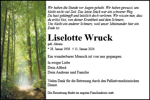 Liselotte Wruck
