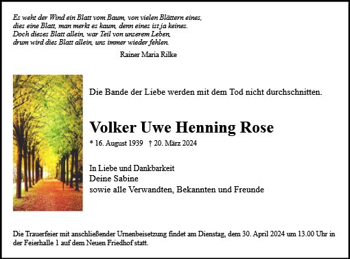 Volker Rose