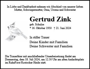 Gertrud Zink