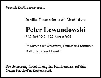 Peter Lewandowski