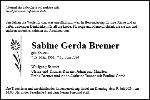 Sabine Bremer