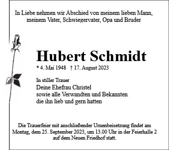 Hubert Schmidt