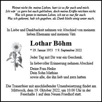 Lothar Böhm