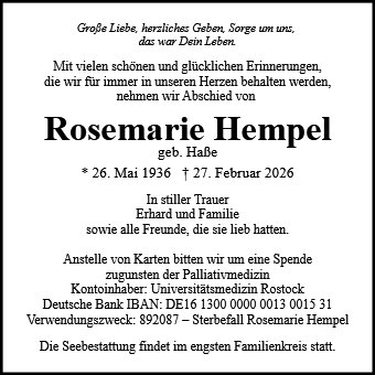 Rosemarie Hempel