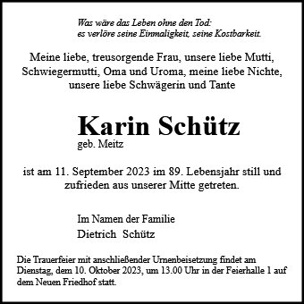 Karin Schütz