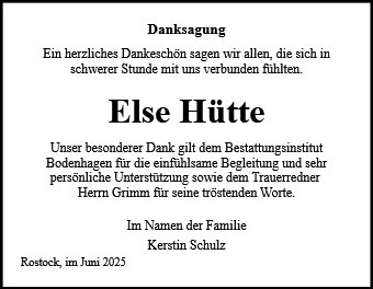 Else Hütte