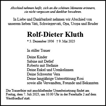 Rolf-Dieter Kluth