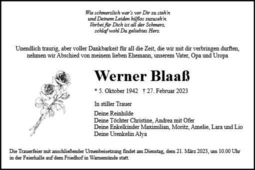 Werner Blaaß