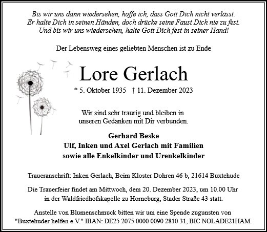 Lore Gerlach
