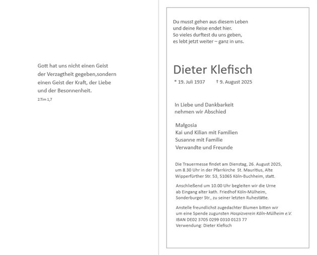 Dieter Klefisch