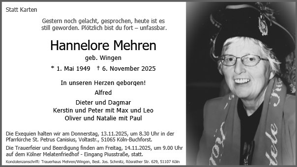 Hannelore Mehren