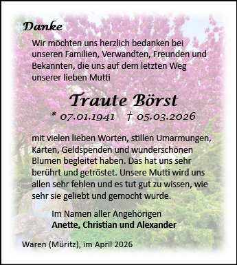 Traute Börst