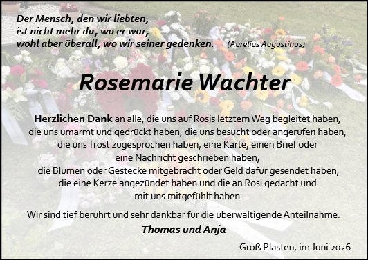 Rosemarie Wachter