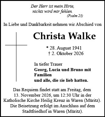 Christa Walke