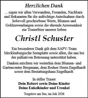 Christine Schuster