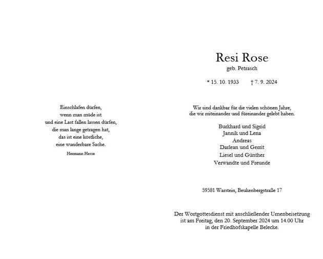 Resi Rose