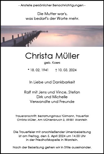 Christa Müller