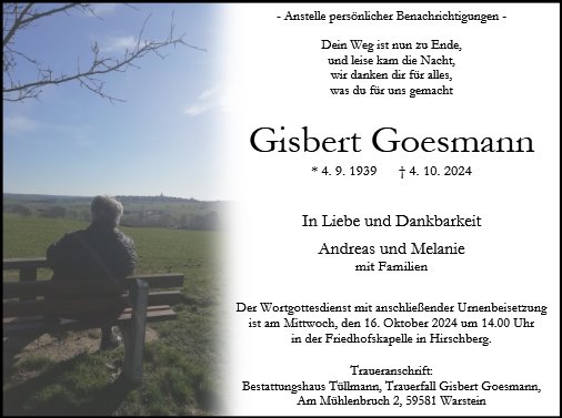 Gisbert Goesmann