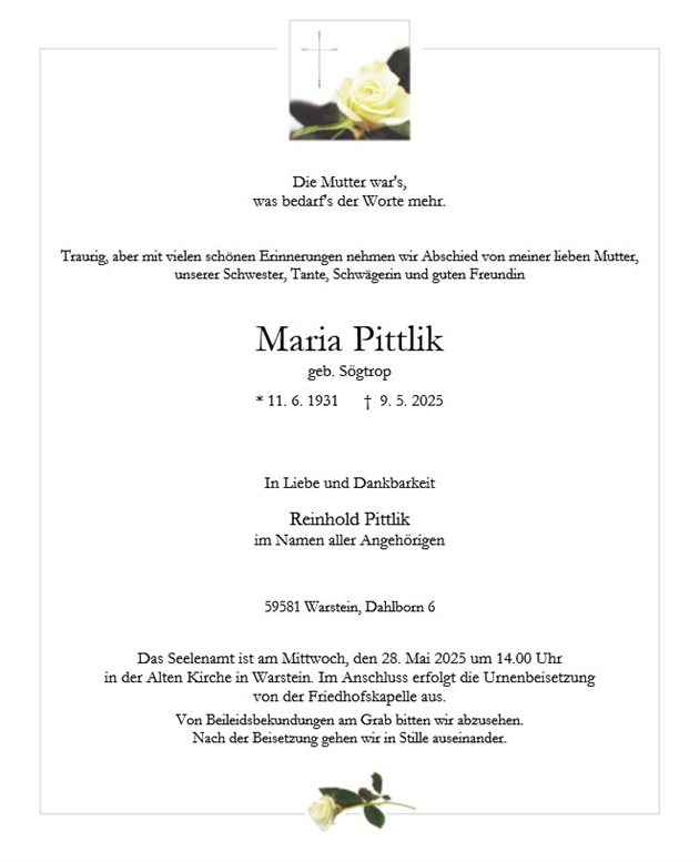 Maria Pittlik