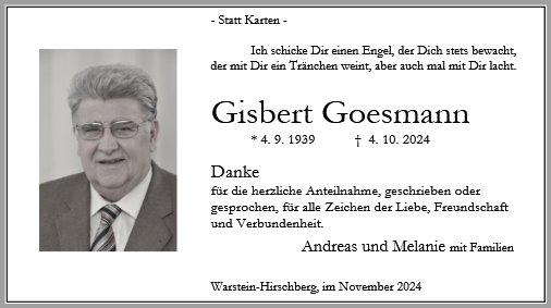 Gisbert Goesmann