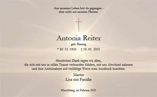 Antonia Reiter