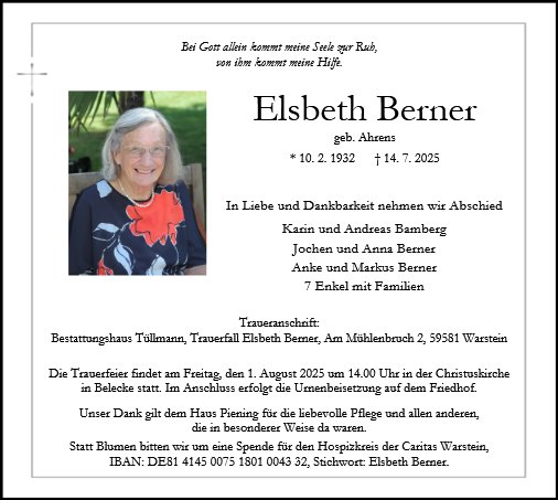Elsbeth Berner