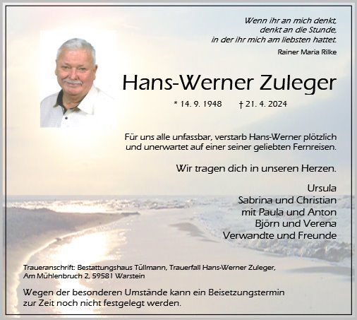 Hans-Werner Zuleger