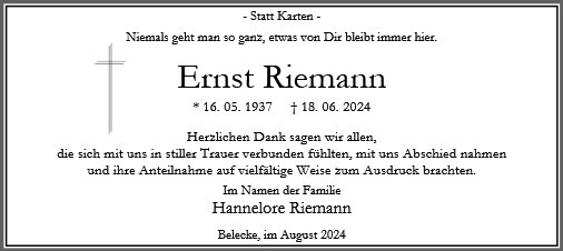 Ernst Riemann