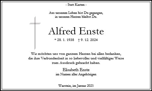 Alfred Enste