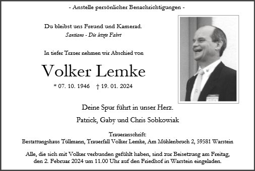 Volker Lemke