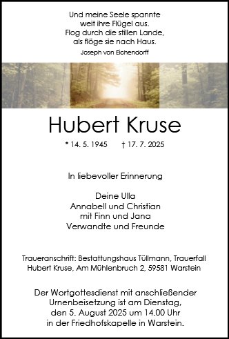 Hubert Kruse