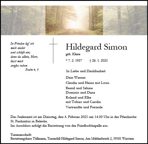 Hildegard Simon