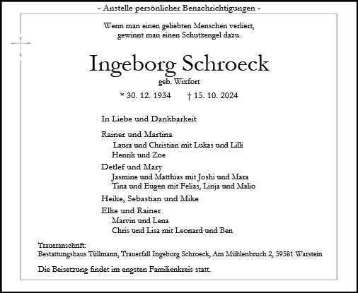 Ingeborg Schroeck