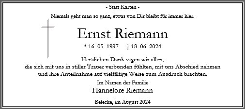 Ernst Riemann