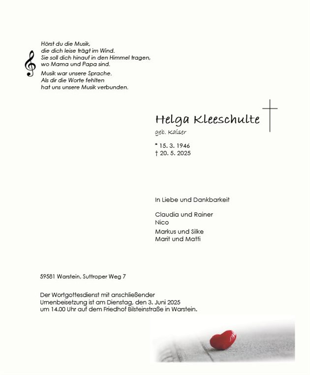 Helga Kleeschulte