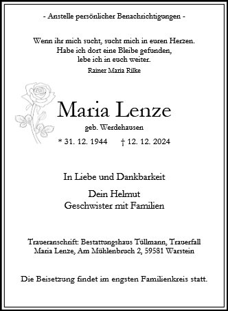 Maria Lenze