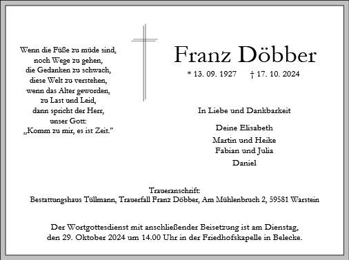 Franz Döbber