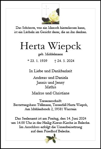 Herta Wiepck