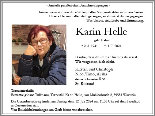 Karin Helle