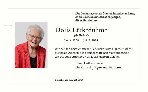 Doris Lütkeduhme