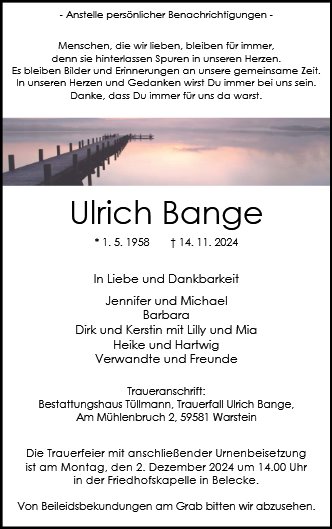 Ulrich Bange