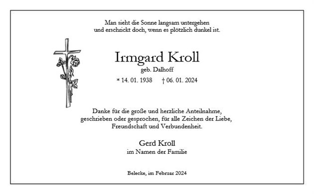 Irmgard Kroll